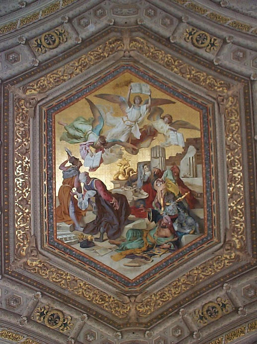 Another ceiling painting.